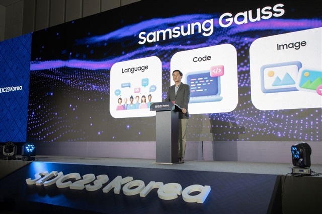 Il modello di linguaggio Gauss è stato presentato da Samsung negli ultimi mesi del 2023 Il modello di linguaggio Gauss è stato presentato da Samsung negli ultimi mesi del 2023