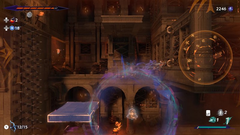 Les développeurs d'Ubisoft Montpellier ont réussi à fusionner à la perfection la mécanique de mouvement et le combat. Tu peux utiliser toutes les astuces apprises en combat avec des effets vraiment intéressants