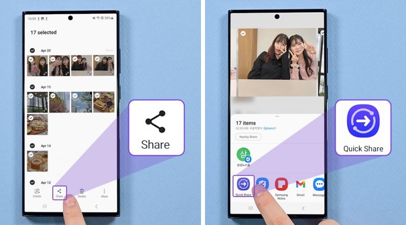 Quick Share will bring a significant change, starting with its new icon