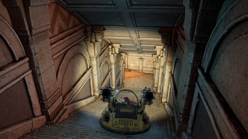 La parte migliore del gioco è stata un dungeon sotterraneo esplorato a bordo dell'hovercraft. Difficile dire quante rovine simili ci saranno nella campagna, però La parte migliore del gioco è stata un dungeon sotterraneo esplorato a bordo dell'hovercraft. Difficile dire quante rovine simili ci saranno nella campagna, però
