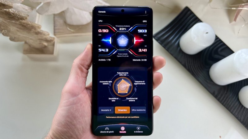 Le prestazioni di ROG Phone 8 Pro sono al top della categoria