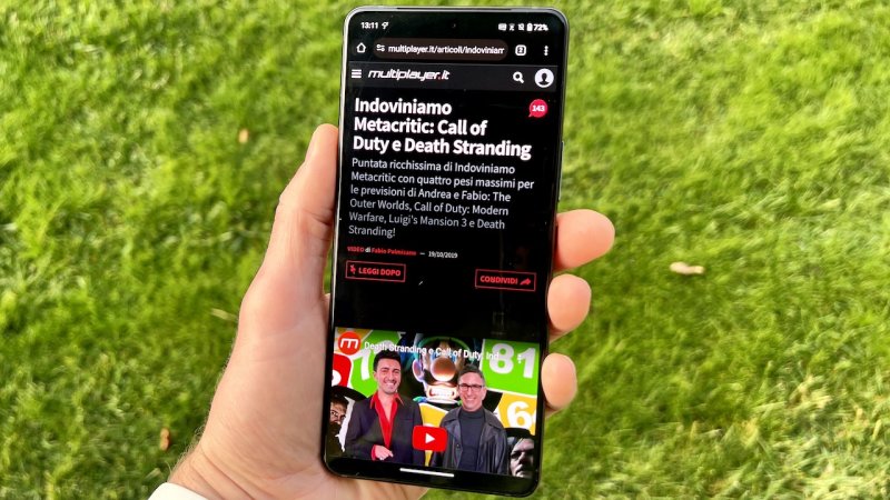 ROG Phone 8 Pro è uno smartphone molto più comodo e maneggevole del passato
