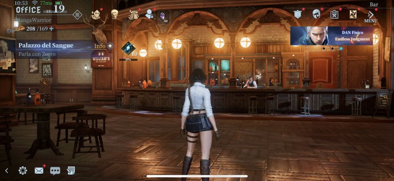 L'ufficio dell'agenzia in Devil May Cry: Peak of Combat L'ufficio dell'agenzia in Devil May Cry: Peak of Combat