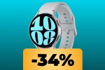 Samsung Galaxy Watch6 44mm in sconto al prezzo minimo su Amazon Italia - Notizia