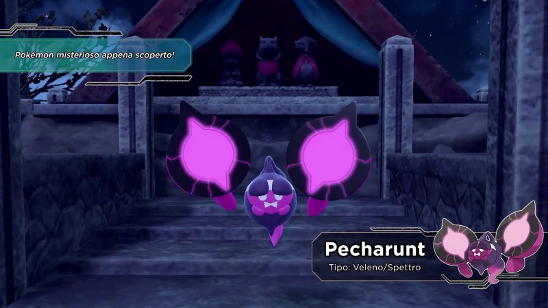 Pecharunt in Pokémon Scarlatto e Violetto