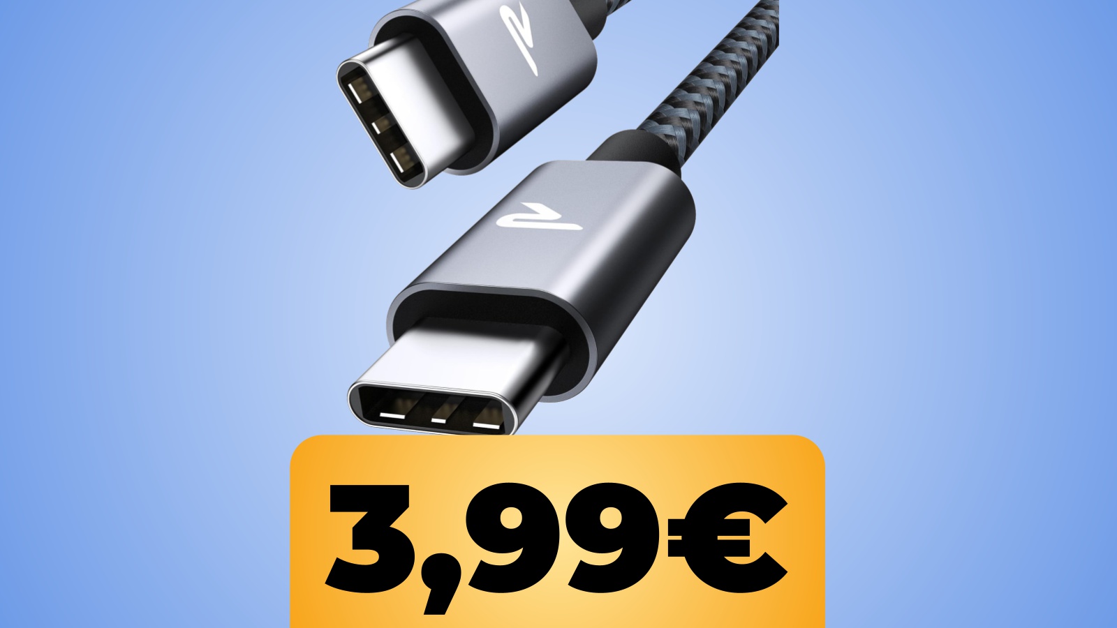 Il cavo da USB-C a USB-C da 60 W è ora in forte sconto su Amazon Italia col coupon
