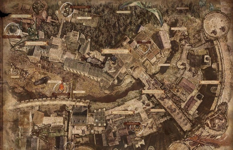 La struttura di Lordran ha fatto il successo di Dark Souls