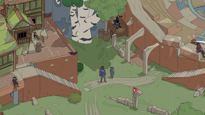 L'area della demo di Esoteric Ebb è piccola, ma densa di elementi con i quali interagire