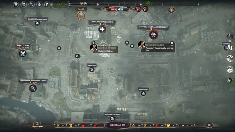 La stazione del treno deve essere sempre mantenuta operativa perché dai carichi in arrivo dalle retrovie dipende la salvezza del vostro ospedale La stazione del treno deve essere sempre mantenuta operativa perché dai carichi in arrivo dalle retrovie dipende la salvezza del vostro ospedale