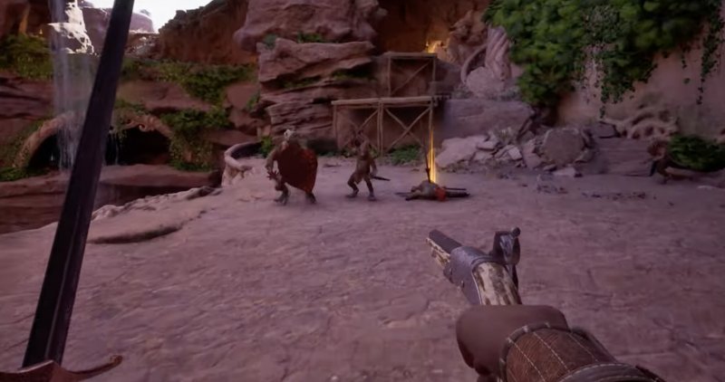 Il combattimento a due mani di Avowed sembra molto personalizzabile e dinamico con bacchette magiche, pistole, spade, scudi archi e frecce a disposizione del giocatore