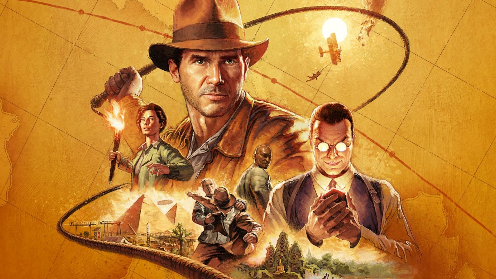 L'artwork ufficiale di Indiana Jones e l'Antico Cerchio