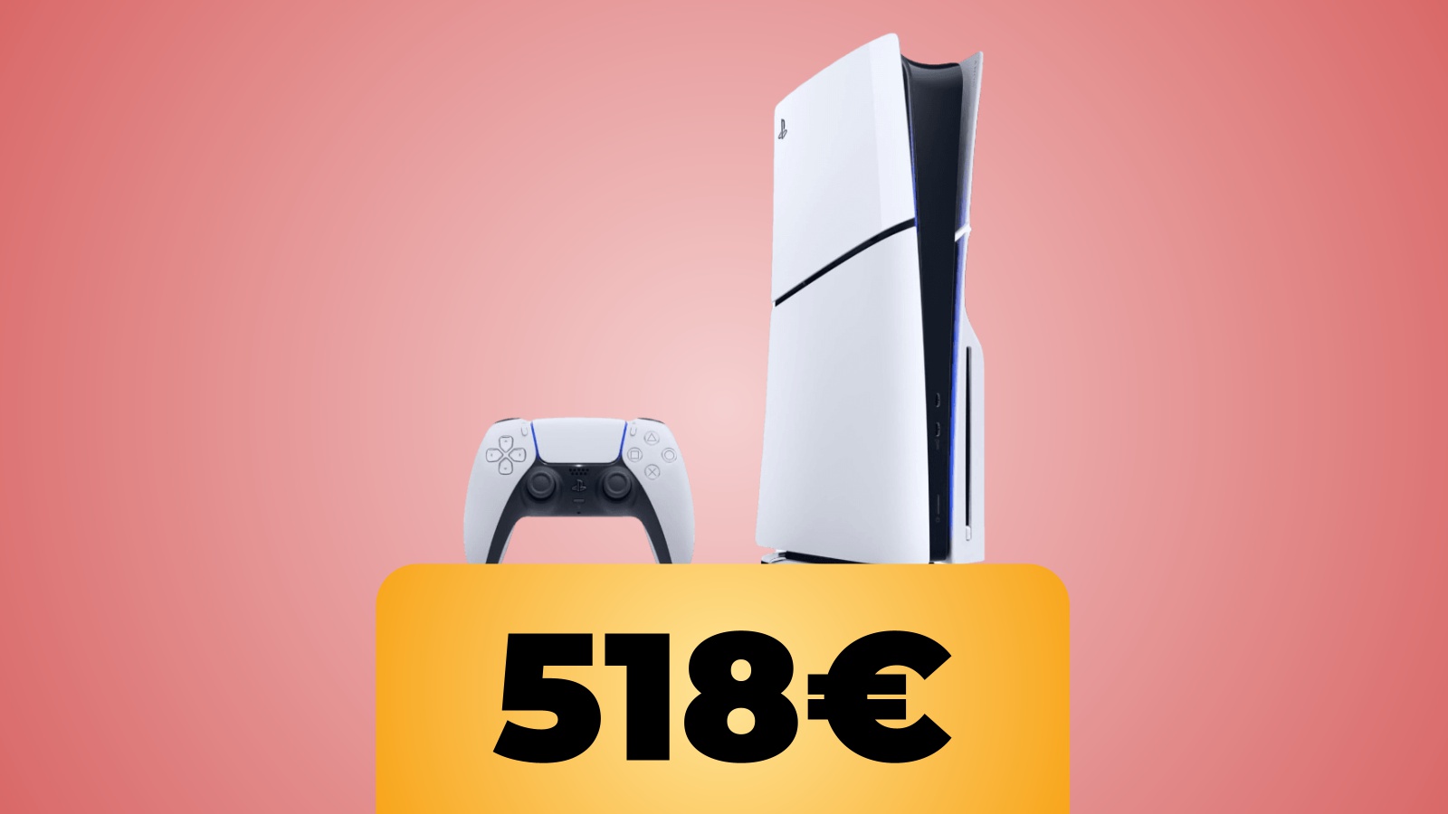 PS5 Slim con lettore ottico in sconto su Amazon Italia