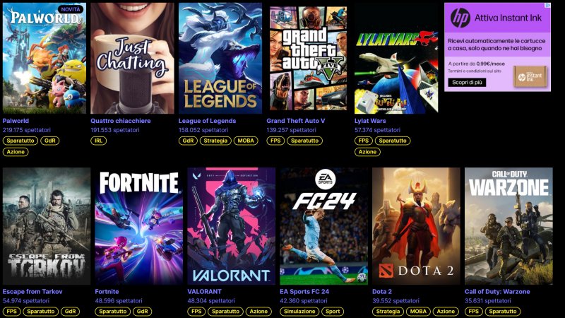 Palworld primo su Twitch