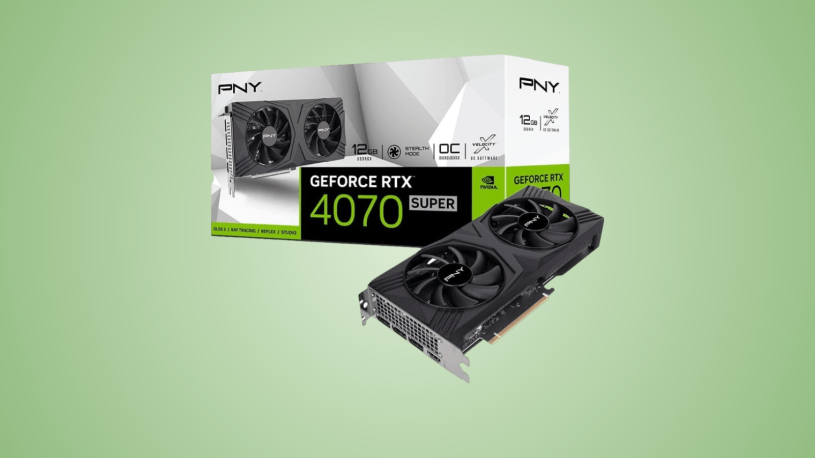PNY GeForce RTX 4070 SUPER 12GB Overclocked ora in vendita su Amazon Italia