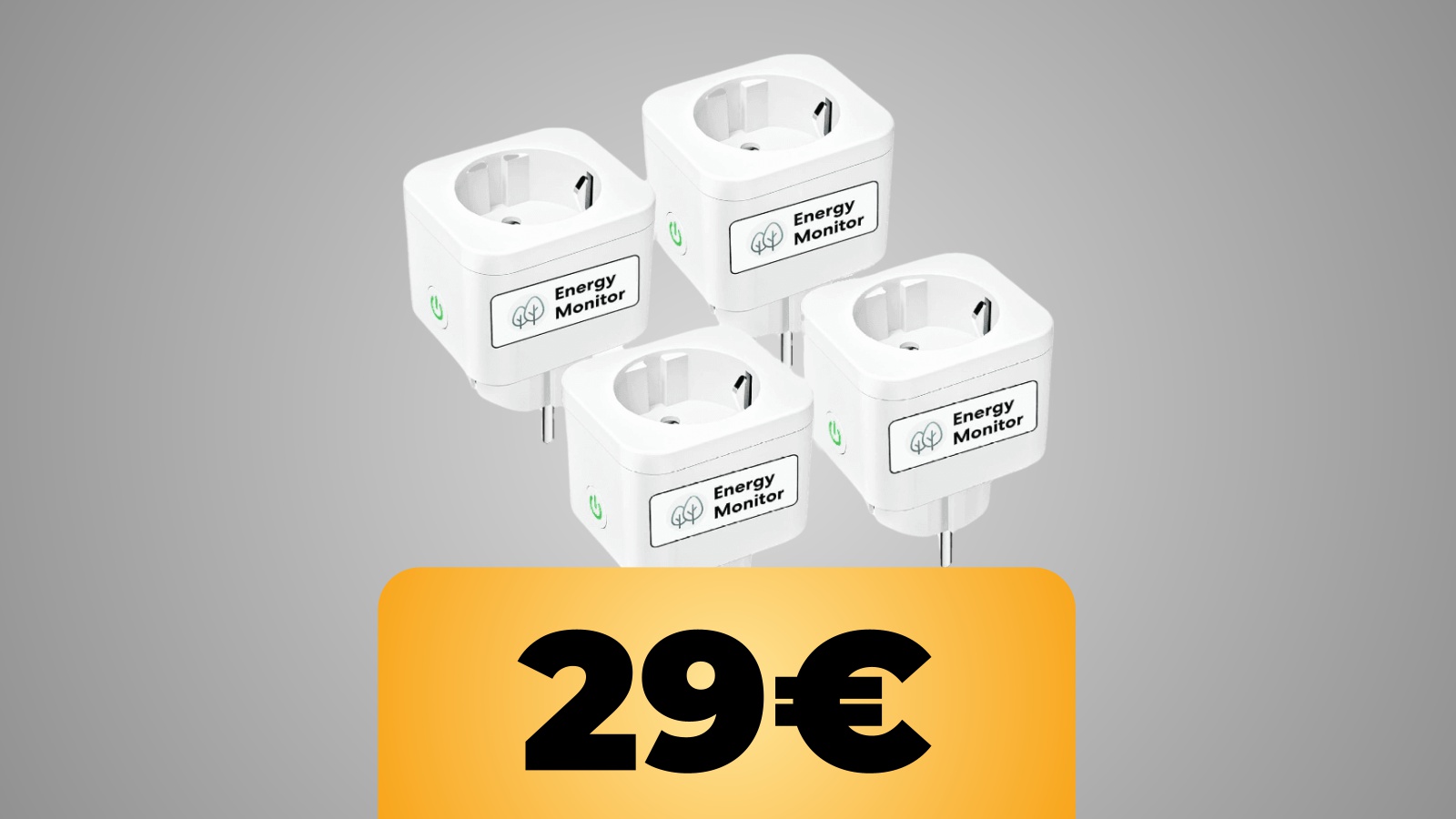 Prese Smart Mini con monitoraggio consumi in sconto su Amazon con questo coupon