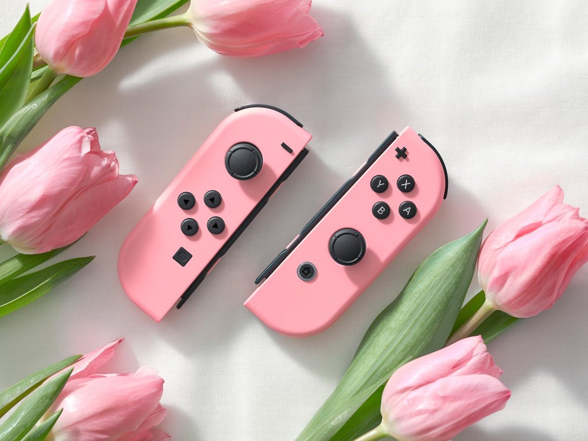 Nintendo Switch: nuovi Joy-Con rosa pastello per celebrare Princess Peach: Showtime!