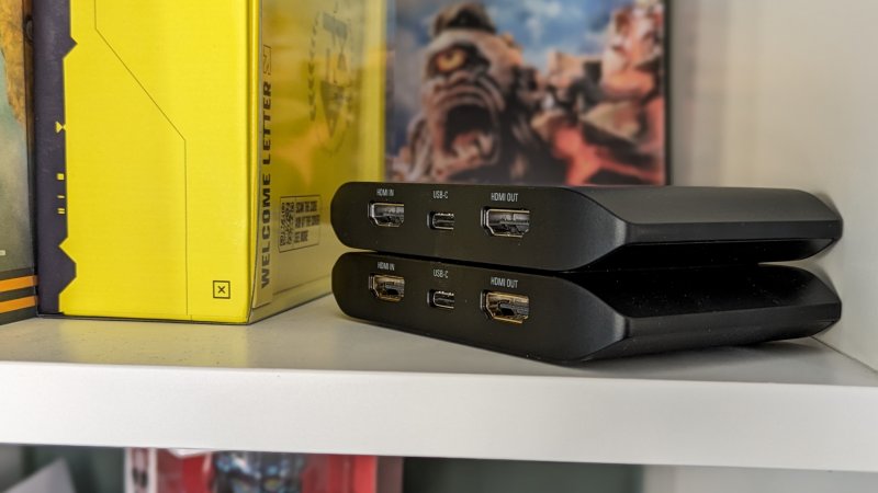 Sebbene abbia interfacce più performanti, Elgato 4K X ha una disposizione delle porte identica a quella di HD60 X