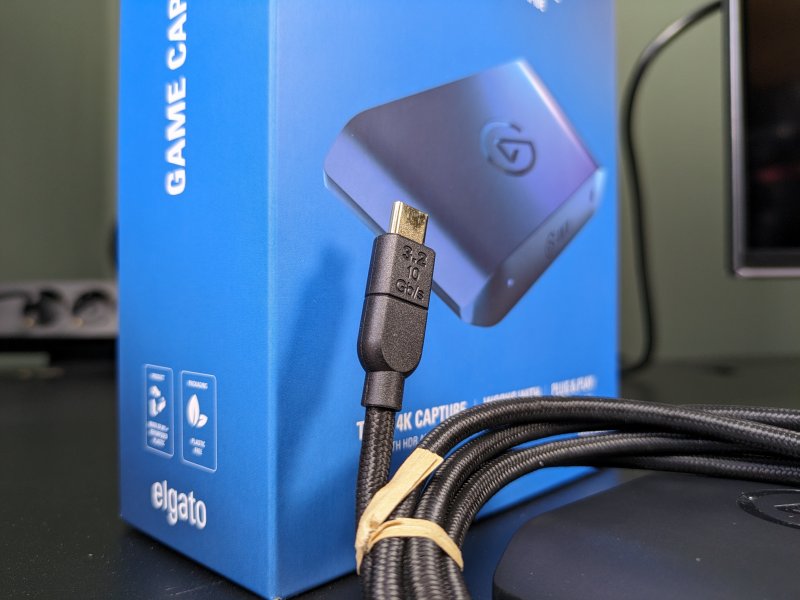 Il cavo USB-C 3.2 Gen 2 di Elgato 4K X