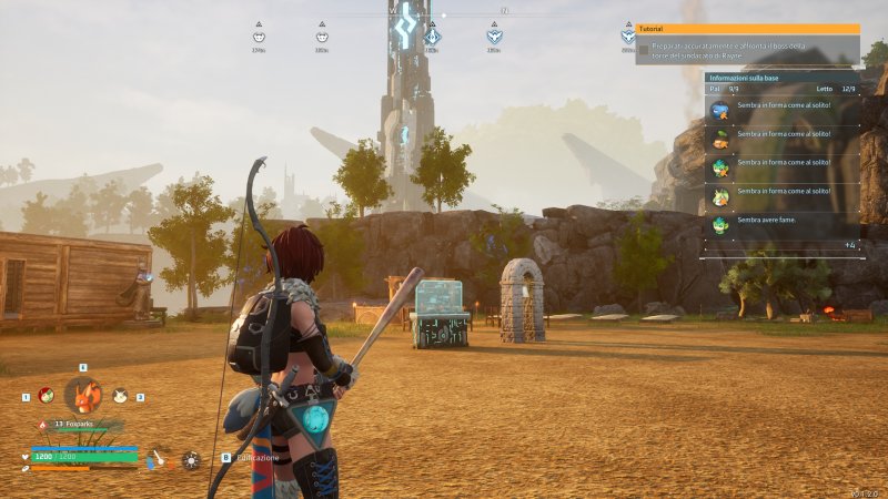 Lo spiazzo sotto la torre del sindacato è perfetta per costruire una base nelle prime ore di gioco