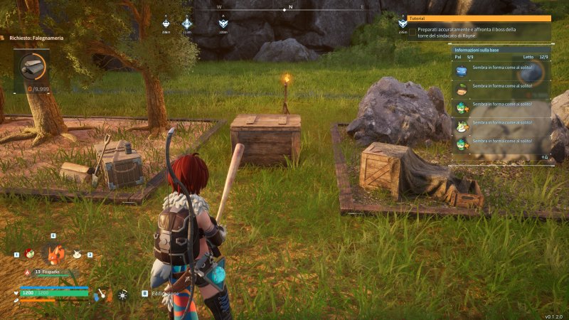 Riempire la base di forzieri si rivela molto utile