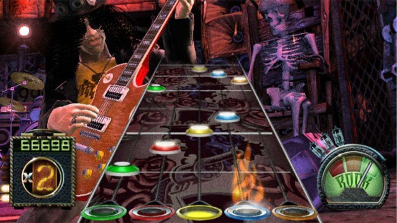 Contrôleurs de musique : le tournant de Guitar Hero