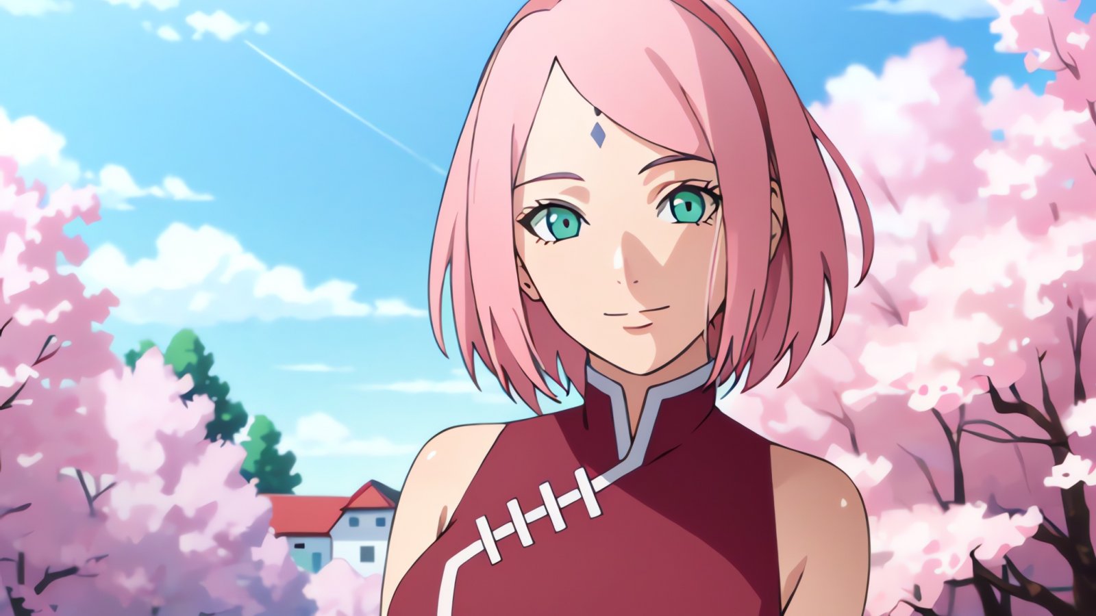 Naruto: il cosplay di Sakura da kallisi__vamp è in versione adulta, come vista in Boruto