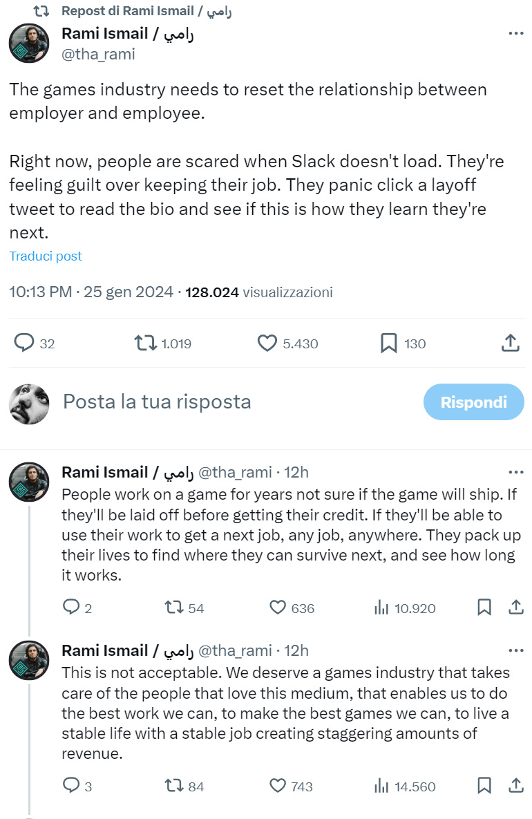 L'intervento di Ismail