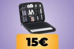La borsa per accessori elettronici è ora in sconto con il coupon al prezzo minimo su Amazon - Notizia