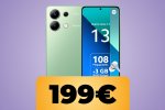 Xiaomi Redmi Note 13 da 8+128 GB in sconto al prezzo minimo storico su Amazon - Notizia