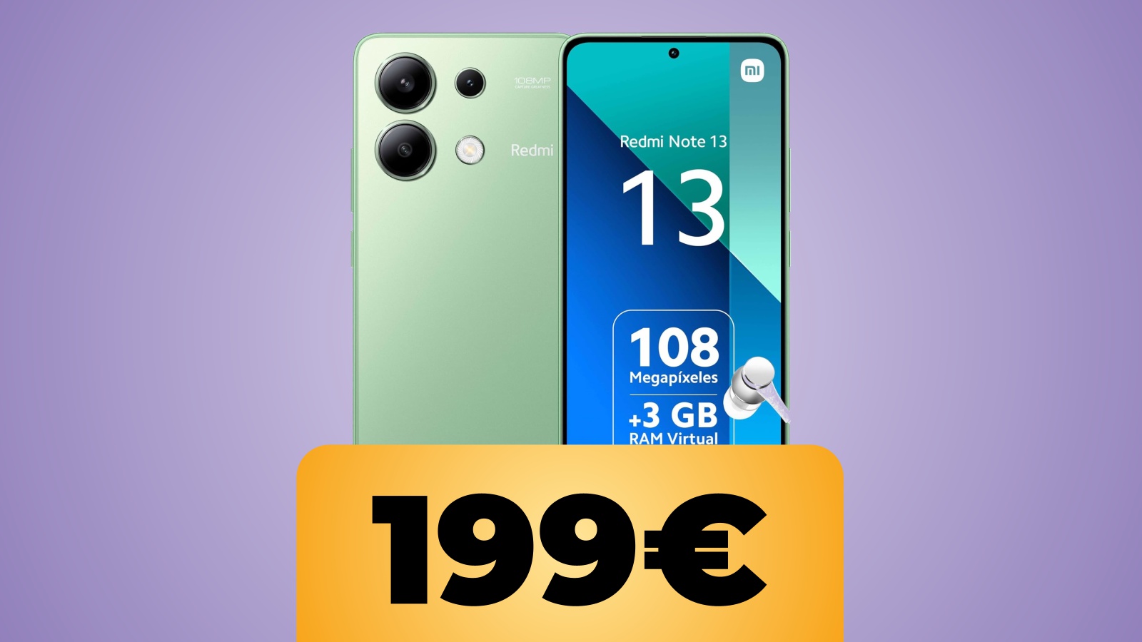 Xiaomi Redmi Note 13 da 8+128 GB in sconto al prezzo minimo storico su Amazon