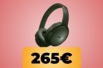 Le cuffie Bose QuietComfort sono in sconto al prezzo minimo storico su Amazon per poche ore - Notizia
