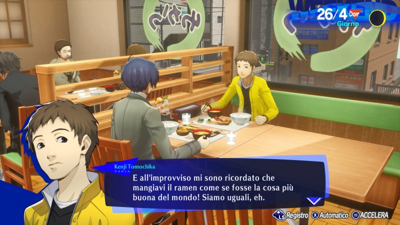 I Social Link sono ancora una parte centrale dell'avventura, oltre ad essere la cosa più difficile da gestire alla perfezione. Alcuni, come quello di Kenji, forse andavano ritoccati un po' a livello narrativo, ma in generale sono sottotrame molto piacevoli da seguire I Social Link sono ancora una parte centrale dell'avventura, oltre ad essere la cosa più difficile da gestire alla perfezione. Alcuni, come quello di Kenji, forse andavano ritoccati un po' a livello narrativo, ma in generale sono sottotrame molto piacevoli da seguire