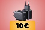 Due caricatori USB di VOLTME in doppio sconto con il coupon su Amazon Italia - Notizia