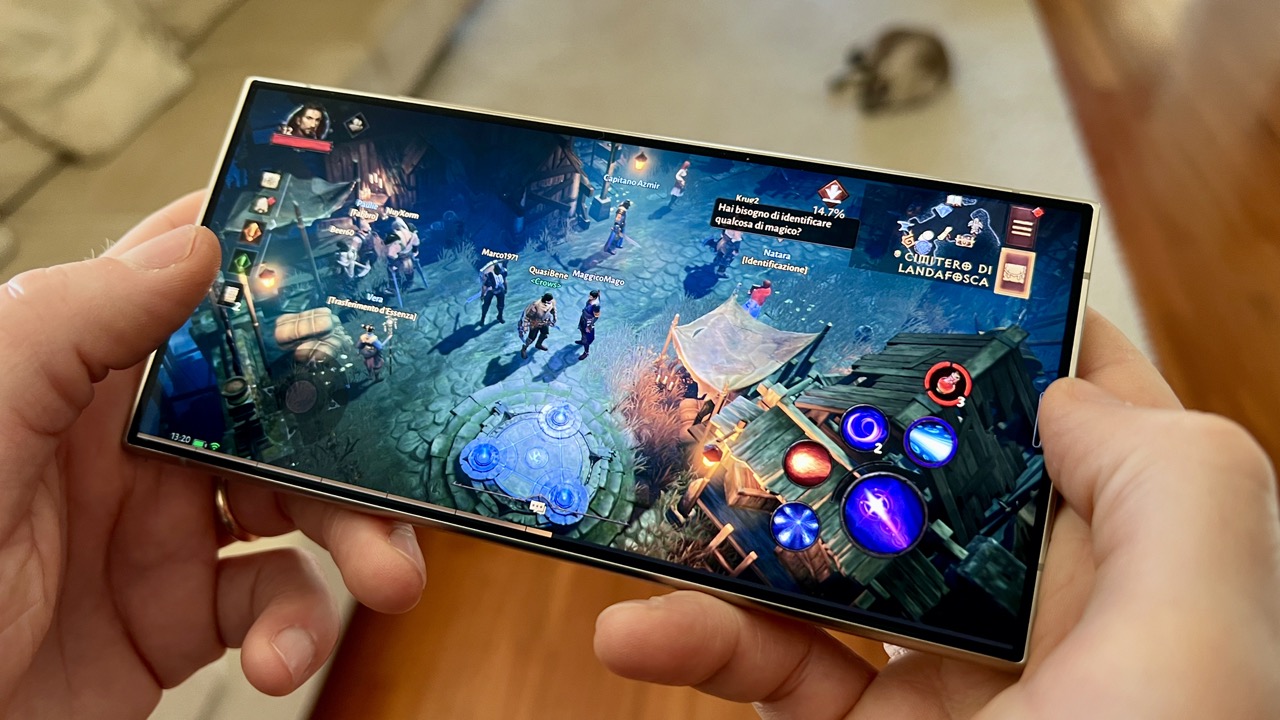 Samsung Galaxy S24 Ultra fa girare i videogiochi al massimo della qualità