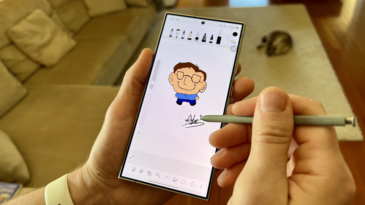 La S-Pen di Samsung Galaxy S24 Ultra è un validissimo alleato per la produttività e lo svago