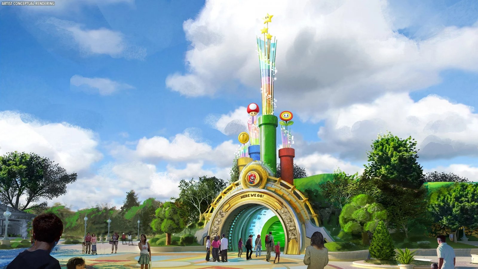 Super Nintendo World Orlando, spuntano le prime immagini del nuovo parco tematico