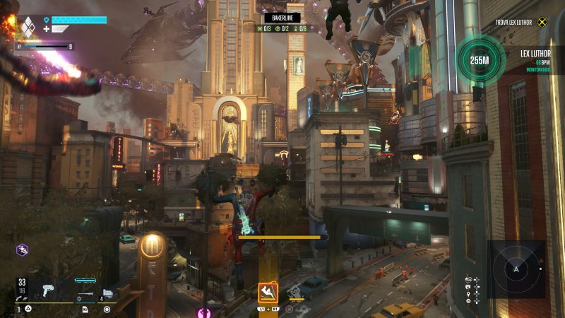 Ci si muove fra i palazzi di Suicide Squad: Kill the Justice League Ci si muove fra i palazzi di Suicide Squad: Kill the Justice League