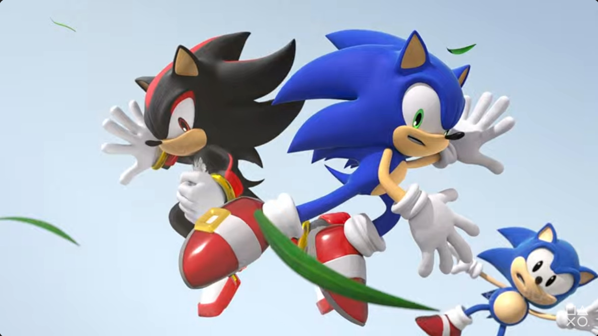Sonic e Shadow in Sonic x Shadow Generations