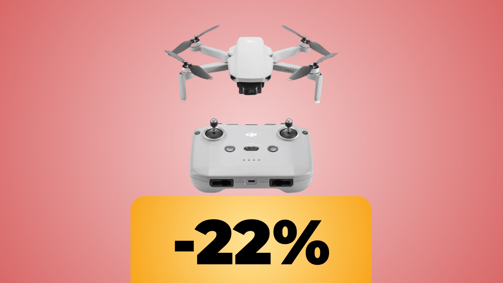 DJI Mini 2 SE, un mini drone con fotocamera ora al prezzo minimo storico su Amazon