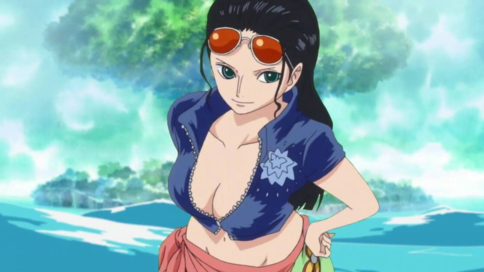One Piece: il cosplay di Nico Robin da elia.fery è da spiaggia