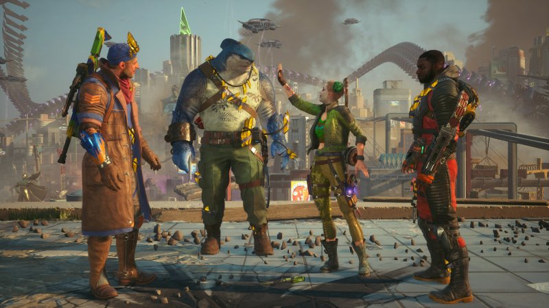 'Ci diamo un cinque?' è un tema ricorrente in Suicide Squad: Kill the Justice League 'Ci diamo un cinque?' è un tema ricorrente in Suicide Squad: Kill the Justice League