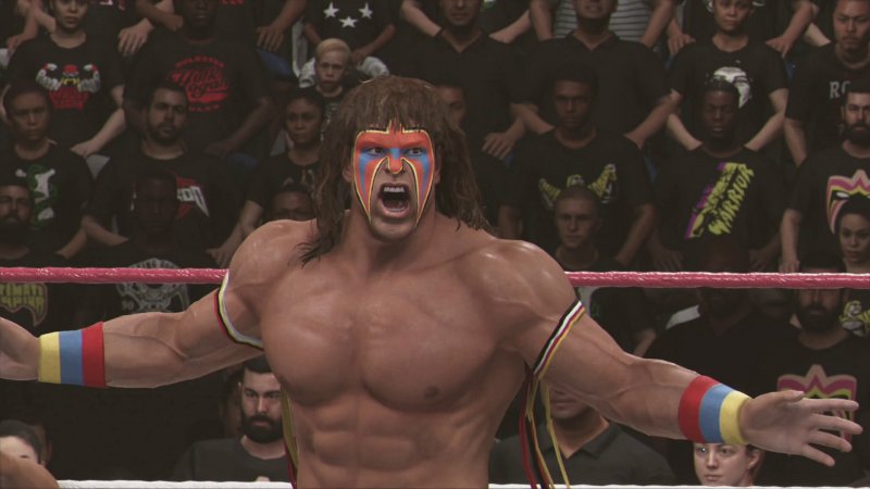Il combattimento tra Rick Rude e The Ultimate Warrior a WrestleMania 5 sarà uno dei match storici di Showcase of Immortals in WWE 2K24 Il combattimento tra Rick Rude e The Ultimate Warrior a WrestleMania 5 sarà uno dei match storici di Showcase of Immortals in WWE 2K24