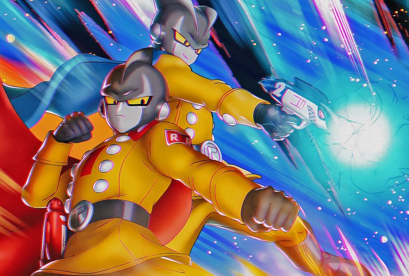 I due androidi Gamma 1 e Gamma 2 rappresentano la nuova generazione del Red Ribbon I due androidi Gamma 1 e Gamma 2 rappresentano la nuova generazione del Red Ribbon