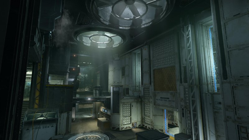 Un'immagine di Illusion, la nuova mappa arena di Halo Infinite