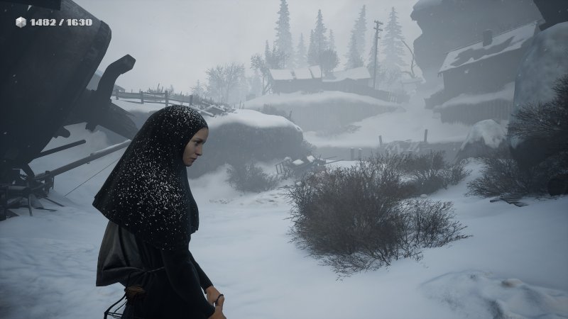 Indika può correre e sa arrampicarsi, oltre a disporre di una lanterna per illuminare le aree più buie