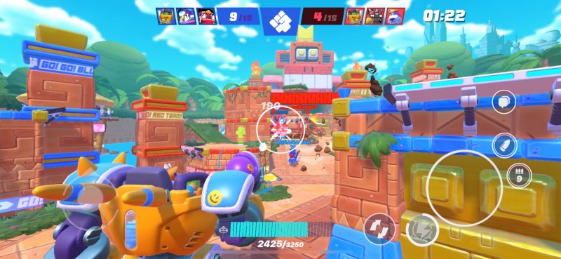 Il robot infligge danni ingenti in BEAST: Bio Exo Arena Suit Team Il robot infligge danni ingenti in BEAST: Bio Exo Arena Suit Team