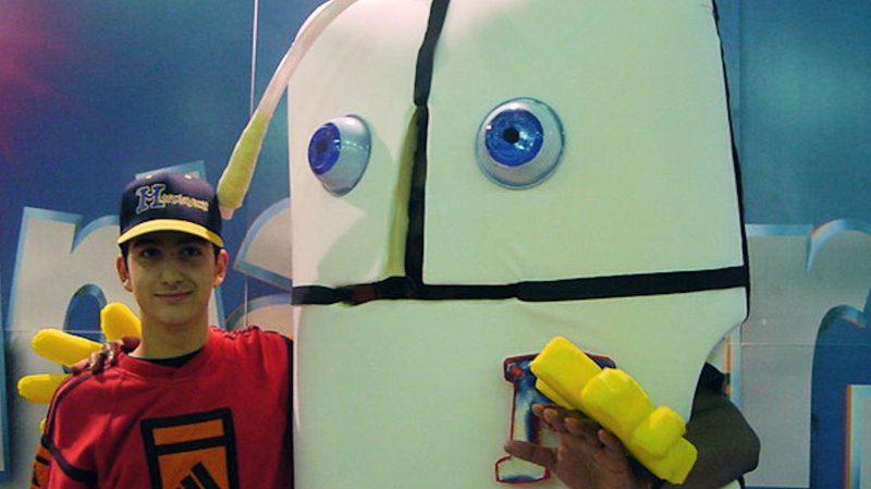 Agli inizi degli anni 2000 rischiavate di incontrare Mr. Mouse in giro per le fiere tecnologiche italiane