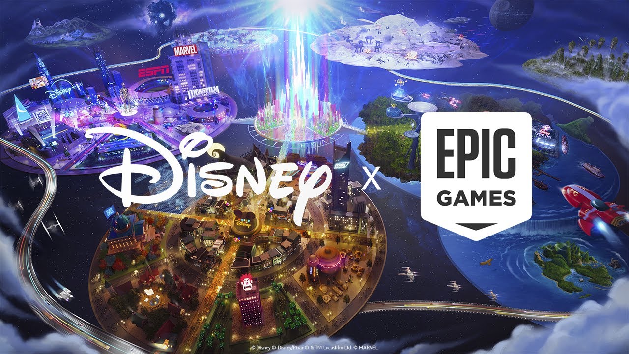Fortnite: Disney investe 1,5 miliardi di dollari in Epic Games per nuovi giochi e intrattenimento