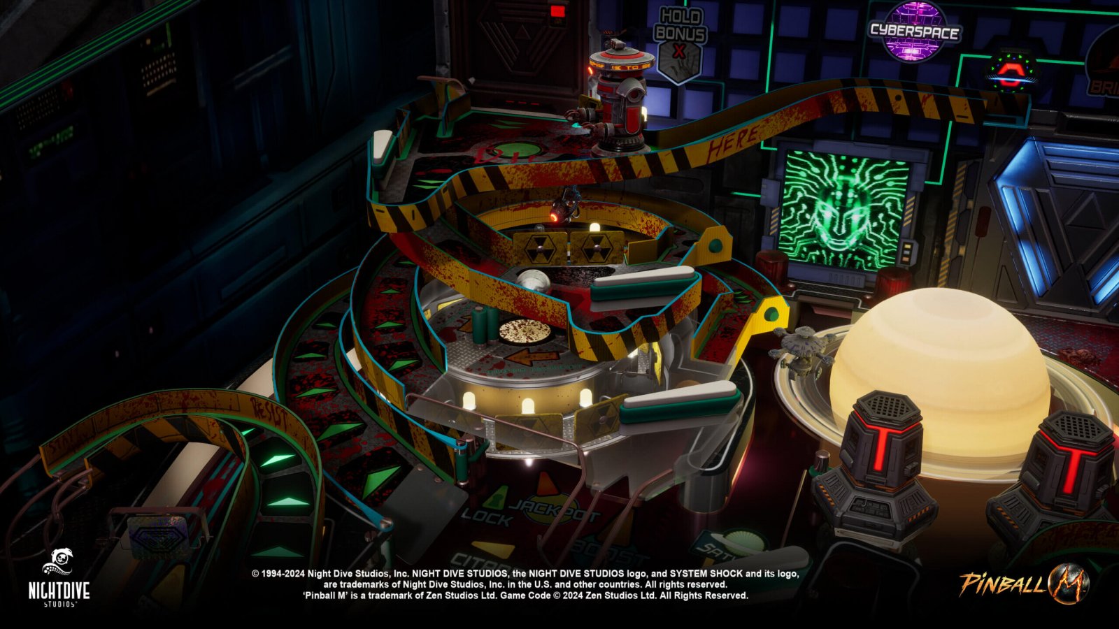 System Shock ritorna sotto forma di flipper di Pinball M