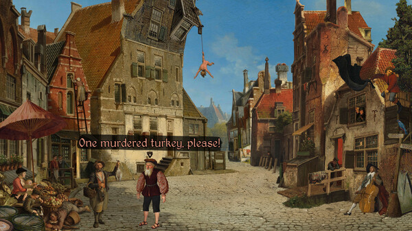 I dialoghi di Death of the Reprobate sono esilaranti anche grazie all'accostamento di vari registri linguistici e alla costruzione di situazioni del tutto fuori di testa